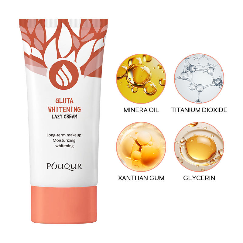 POUQUR Gluta Whitening Lazy Cream All-in-One Moisturizer