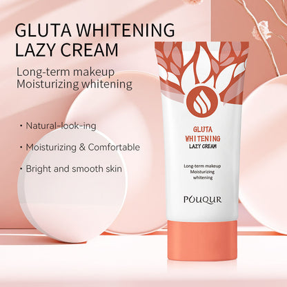 POUQUR Gluta Whitening Lazy Cream All-in-One Moisturizer